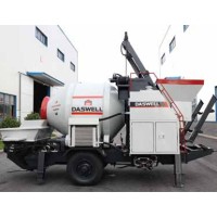 Concrete Mixer with Pump