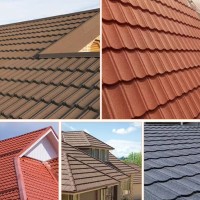China Supplier Chinese Roof Tiles Accept Customization Cement Roof Tile Colored Stone Tile